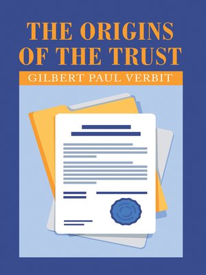 cover image of The Origins of the Trust